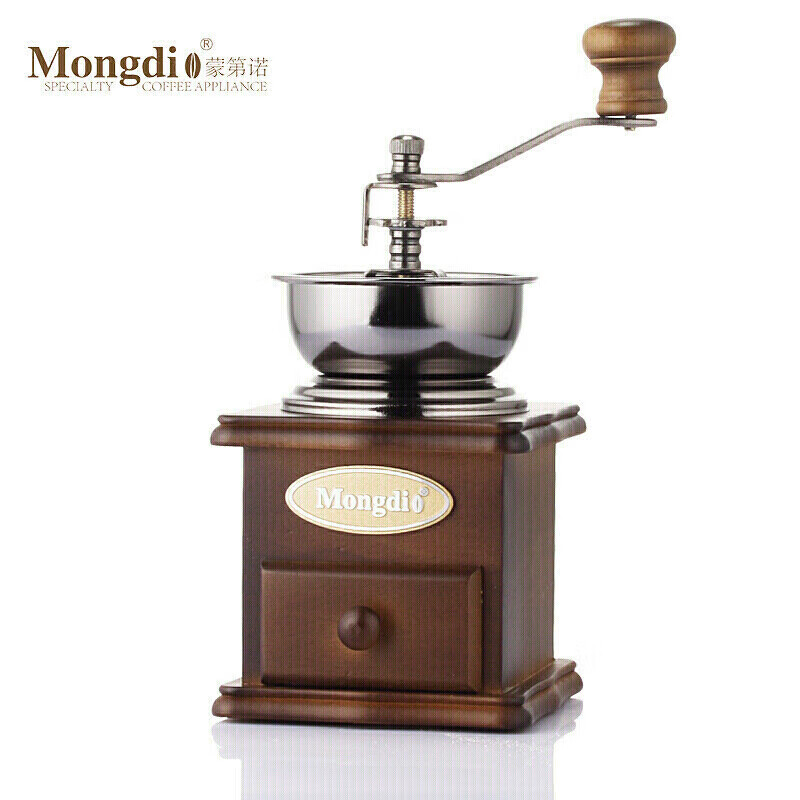 Mongdio 手摇磨豆机 小型家用咖啡豆研磨机手磨咖啡机