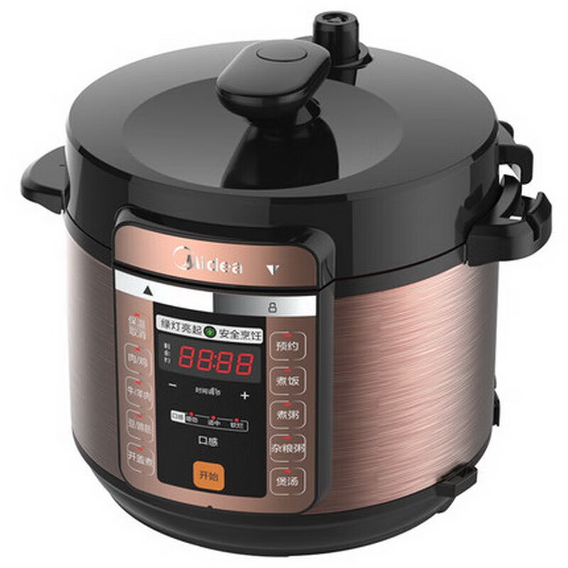 美的（Midea） CS5018P电压力锅大容量家用5L智能高压锅饭煲汤 