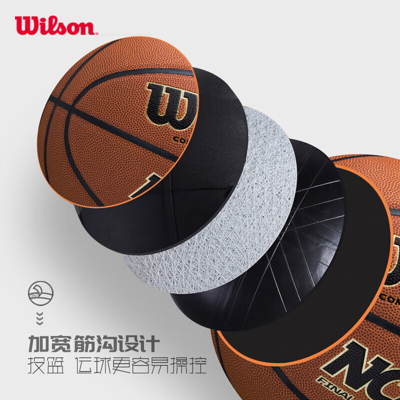 Wilson威尔胜NCAA比赛用球 Final Four 成人PU室内室外训练耐磨7号篮球