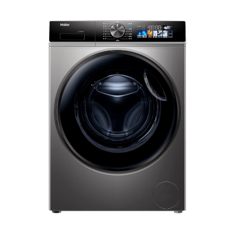 海尔（Haier）10KG滚筒洗衣机全自动变频一级能效精华洗平嵌智能投放除菌 1.1高洗净比 XQG100-BD12516 