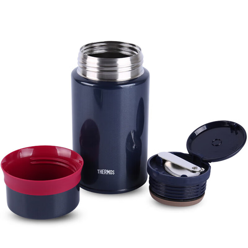 膳魔师（THERMOS）焖烧杯壶罐保温桶饭盒720毫升带泄气阀TCLD-720S DB（宝石蓝）