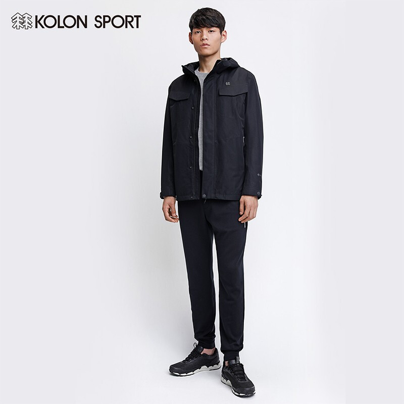 kolonsport/可隆冲锋衣 男子户外戈尔专业防风防水中长款夹克gore-tex