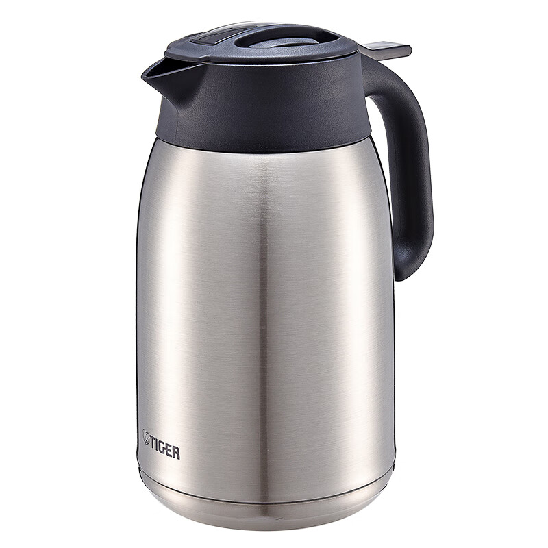 虎牌（TIGER） 保温壶不锈钢便携式热水瓶保温瓶热水壶保温壶魔法瓶 PWM-A16C 不锈钢色XC