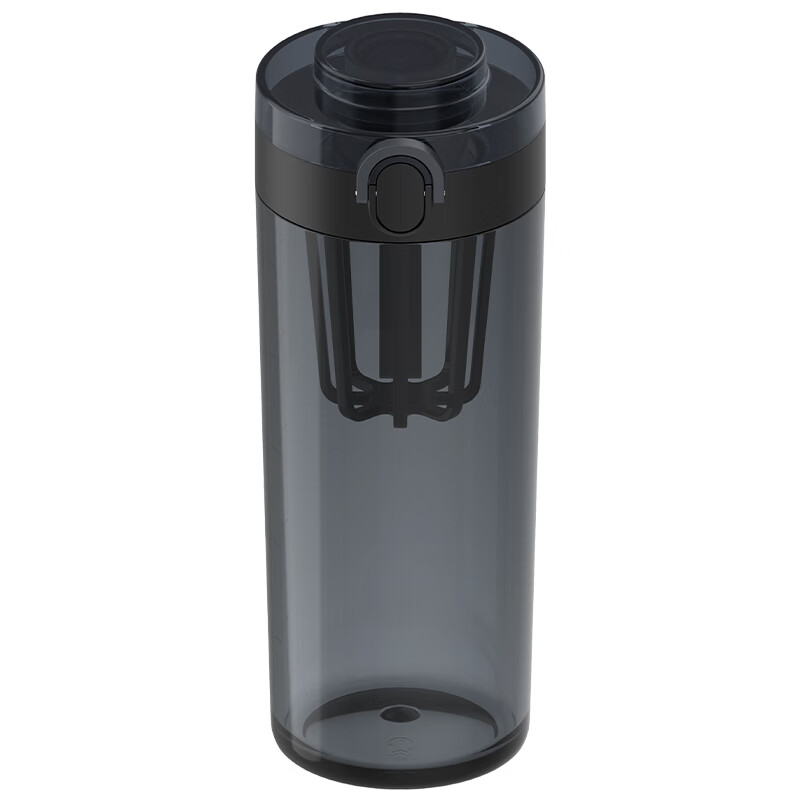 米家Tritan水杯 600ml大容量 小米（MI）塑料杯 小米杯子 健身多功能弹盖杯 摇摇杯 Tritan材质水杯 深灰色