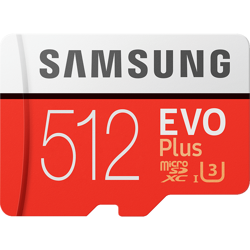三星（SAMSUNG） EVO升级版+512GB TF（MicroSD）存储卡 U3 C10 4K 读速100MB/s 写速90MB/s  赠SD适配器 