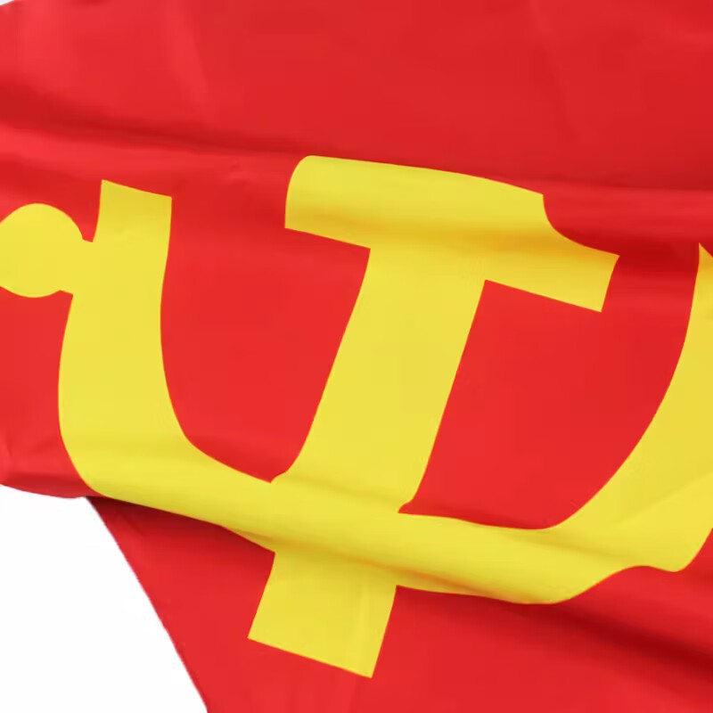 欧唛(oumai)中国党旗3号加厚涤纶面料会议室办公室党旗国庆户外纳米防水党旗1面/包 3号党旗192*128CM 党旗-3号 144*96CM