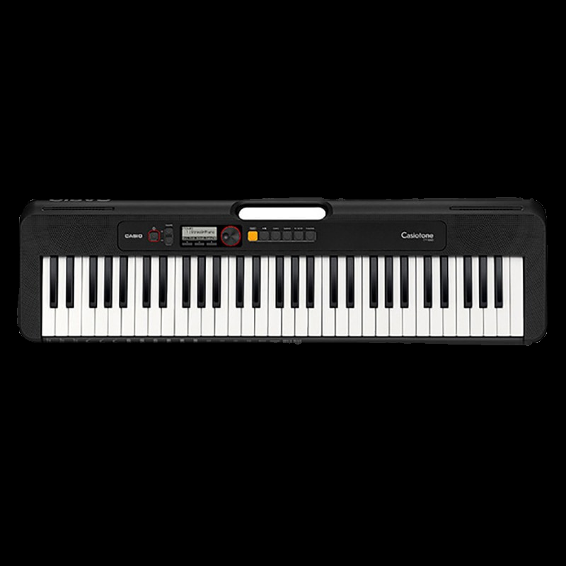 卡西欧(casio) 电子琴 ct-s200bk黑色 时尚便携潮玩限量版 qq联名款