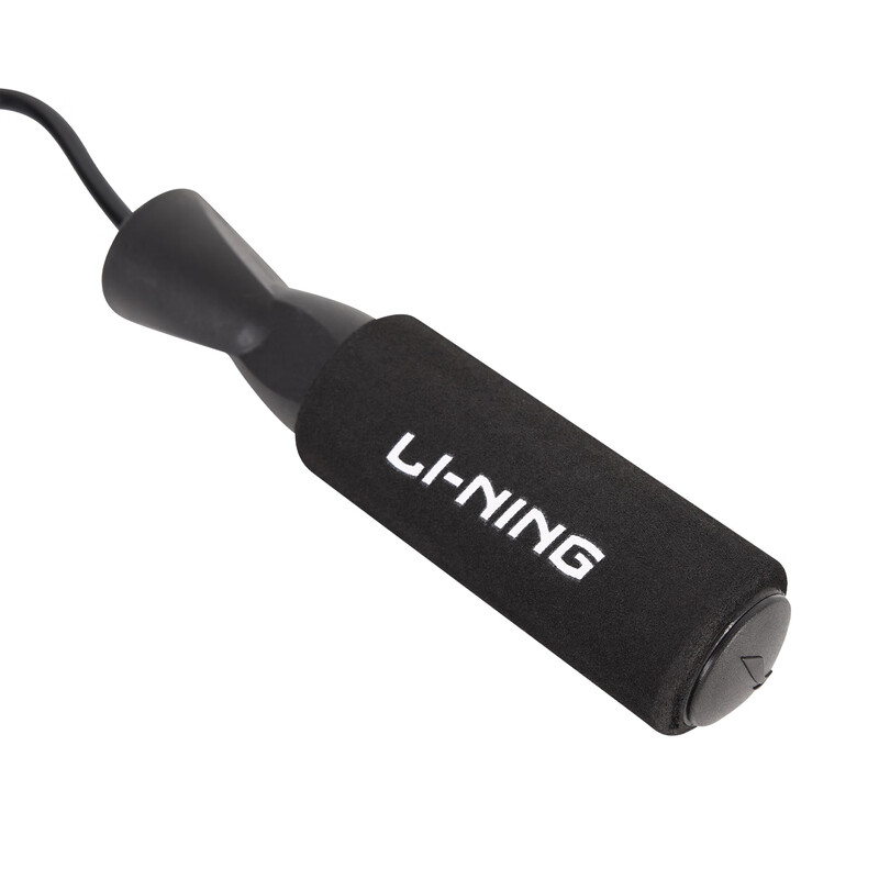李宁（LI-NING）2024运动中性 时尚跳绳 AQEU061-1 黑色F
