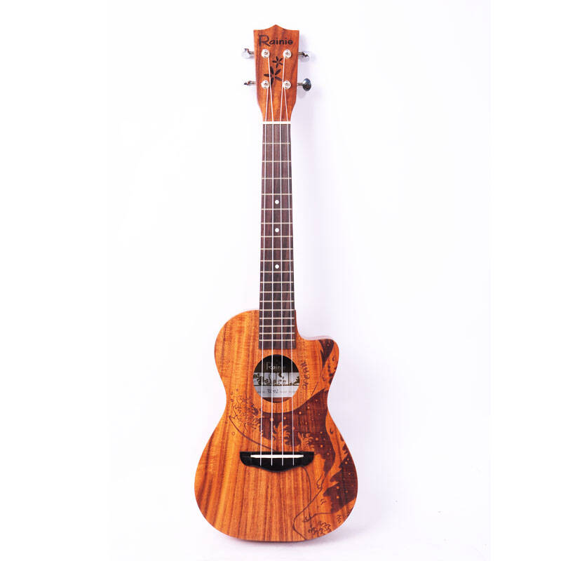 rainie尤克里里吉他 全单板吉他 ukulele tco-02 26寸
