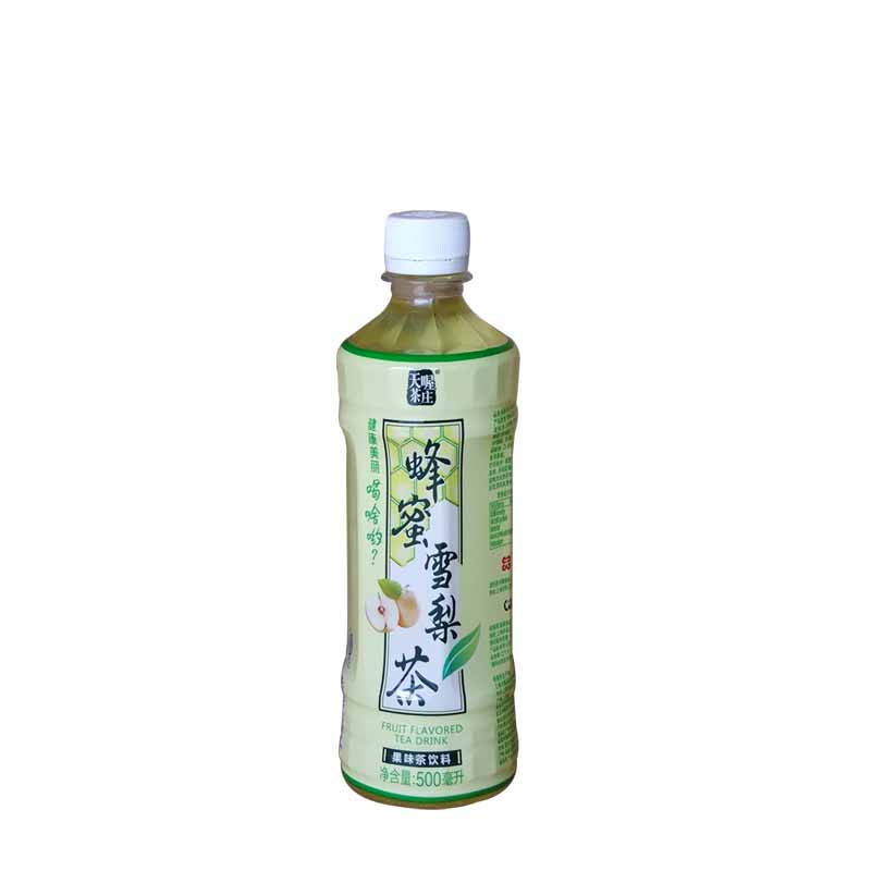 天喔茶庄 蜂蜜雪梨茶500ml/瓶