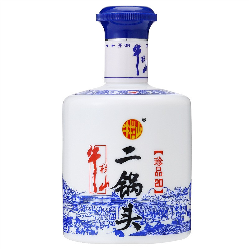 牛栏山 珍品二十 52度 450ml*6瓶 整箱装 清香型白酒