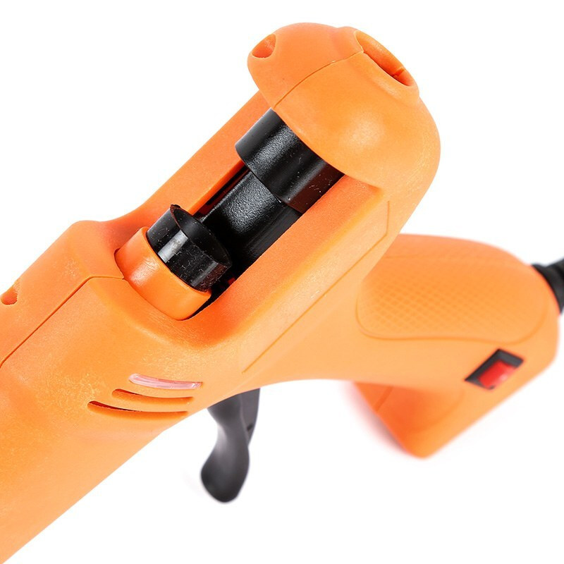 钢盾 T130009 工业级热熔胶枪40W 加长抢嘴 适用10.8-11.5mm胶棒 工业级热熔胶枪 40W热熔胶枪