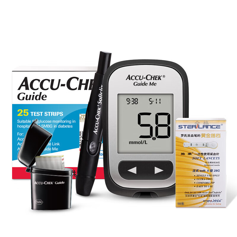 罗氏智航觅型血糖仪图片