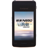 ���ɣ�Coolpad��N950 3G�ֻ������źڣ�CDMA2000/GSM ˫ģ˫����ͨ ���Ŷ���