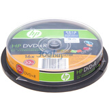���գ�HP��DVD+R  16�� 4.7GB 10ƬͰװ ��¼��