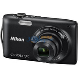 �῵��NIKON�� Coolpix S3300 ������� ��ɫ��1602������ 2.7���� 6����� 26mm��� ISO3200 �˾���