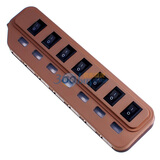 �ִ���HYUNDAI��HY-HB608  3C��Դ������ ����USB 7�ӿڼ�����HUB   �ɿ���ɫ