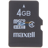 ���������Maxell��4G MicroSDHC(TF)�洢����Class4��