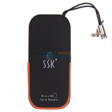 �����SSK��ħ��TF��Micro SD��������SCRS008����ɫ��