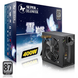 �񻪣�SUPER FLOWER��ѩ��400 SF-400P14XP��BK����Դ��֧�ֱ�����/����ʽPFC/12CMҺѹ����/������ѹ��