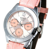 CASIO����ŷ Ůʽ�ֱ����� Ƥ�� ָ��Ů�� LTP-2069L-4A