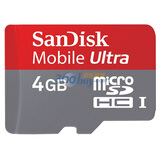 SanDisk�����ϣ�Ultra MicroSDHC��TF��4G ��������ƶ��洢����class6��30MB/s
