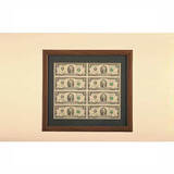 2美元8连体整版连体钞 精美装裱 特价588元包