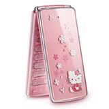 Hello Kitty�ֻ�����èKTè ��֮���ɫ��� ˫��˫��˫����ͷ����1G�ڴ濨 �����ֻ�Ů���ֻ�