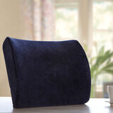 U.S POLO ASSN.靠垫 腰垫办公 记忆腰部保健靠垫 蓝色 34*30*12\/2 【图片 价格 品牌 报价】