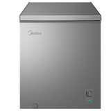 美的（Midea）143L单温家用冰柜减霜冷藏冷冻柜两用小冰柜一级能效节能冷柜小型冰箱BD/BC-143KMF(E)