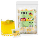 【惠】 金桔柠檬百香果茶 花果茶水果茶包 1包