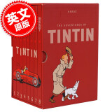 现货 丁丁历险记套装 英文原版 Tintin Collection The Adventures of Tintin 精装 收藏版 丁丁 1-8全套进口原版