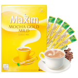 麦馨（maxim） 麦馨摩卡韩国原装进口办公室速溶咖啡三合一100条袋冲饮好喝咖啡