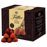 乔慕（Truffles）法国进口黑松露形黑巧克力70%纯可可脂礼盒装 70%黑松露-约60粒 盒装 500g
