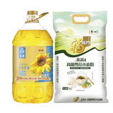 金龙鱼至臻礼遇葵花籽油5L 福临门麦芯富筋雪花小麦粉-5kg