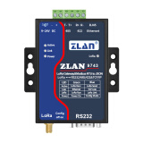 lora网关无线物联网模块232/485/422/以太网转LoRa双向数传设备ZLAN9700/43 ZLAN9743