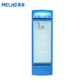 美菱（MELING）276L单门商用冷柜 立式饮料展示柜 冷藏保鲜冰柜 小卖部陈列雪柜SC-276L (企业购)