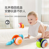 百里霜 牵绳蜗牛玩具宝宝玩具礼物1-3岁宝宝生日礼物爬行玩具拖拉行走自带灯光音乐
