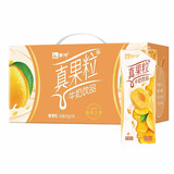 蒙牛真果粒果粒牛奶黄桃味250ml*12