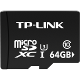 TP-LINK 視頻監控 攝像頭 專用Micro SD存儲卡TF卡 64GB TL-SD64