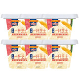 百吉福（MILKANA） 一杯芝士休闲下午茶零食 即食芝士奶酪杯 杨枝甘露味 65g*6杯 