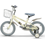 凤凰（Phoenix）男女孩儿童自行车宝宝幼儿园童车男女童款单车 16英寸 都市宝贝 米黄