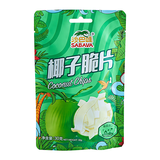 沙巴哇泰国进口椰子脆片30g 水果干烘烤椰子片休闲零食果蔬脆果蔬干