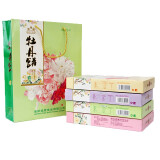 牡丹福 河南特产零食牡丹饼中式糕点礼盒210g*4盒 牡丹饼礼盒MDF