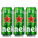 喜力经典500ml*3听 喜力啤酒Heineken