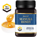 蜜语新兰 麦卢卡蜂蜜15+ 新西兰原装进口UMF15+500g 送父母长辈生日礼物