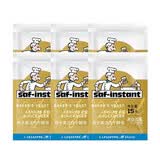 燕子（SAF INSTANT）金装耐高糖无麸质发酵粉 高活性即发干酵母烘焙原料15g*6袋