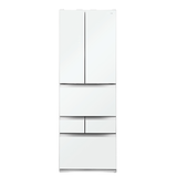 东芝（TOSHIBA）大白桃456L六门日式多门冰箱479嵌入式双系统玻璃面板一级能效风冷GR-RM479WE-PG1B3换新补贴