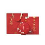 大益TAETEA茶叶普洱茶茶饼 5年陈 和雅普洱熟茶357g/饼 茶叶礼盒
