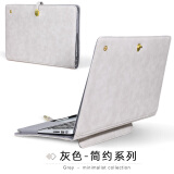 BKB笔记本保护套内胆包13.3苹果MacBookPro14联想小新15.6华为电脑包 灰色简约款无手提 11.6寸(找客服确定型号)